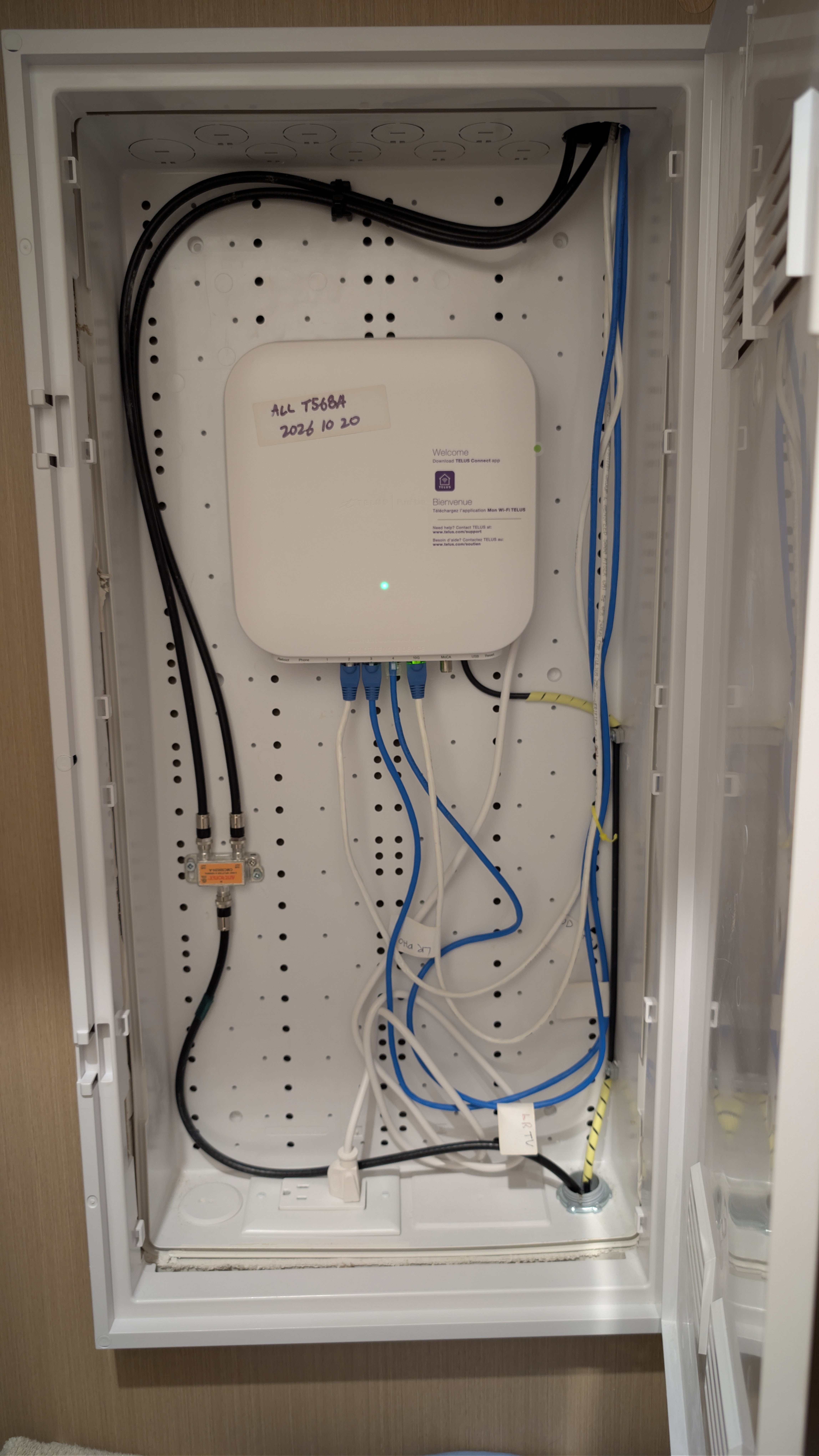 Communications panel